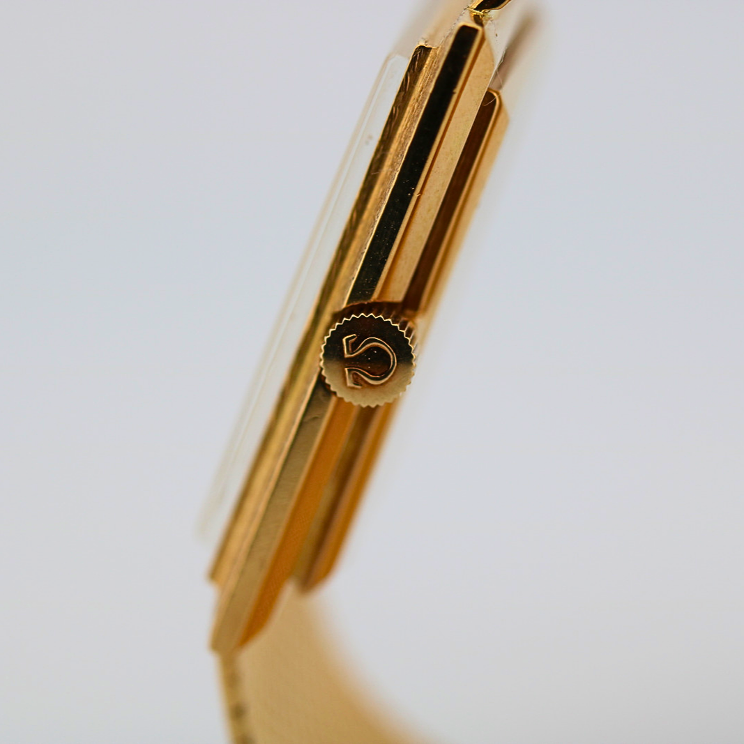 Estate 18K Yellow Gold Omega Watch