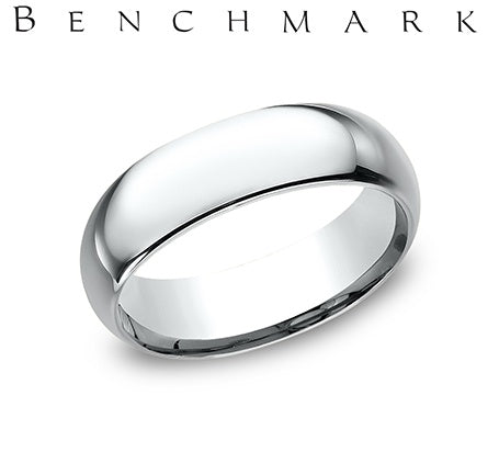 Platinum Comfort-Fit Plain Wedding Bands