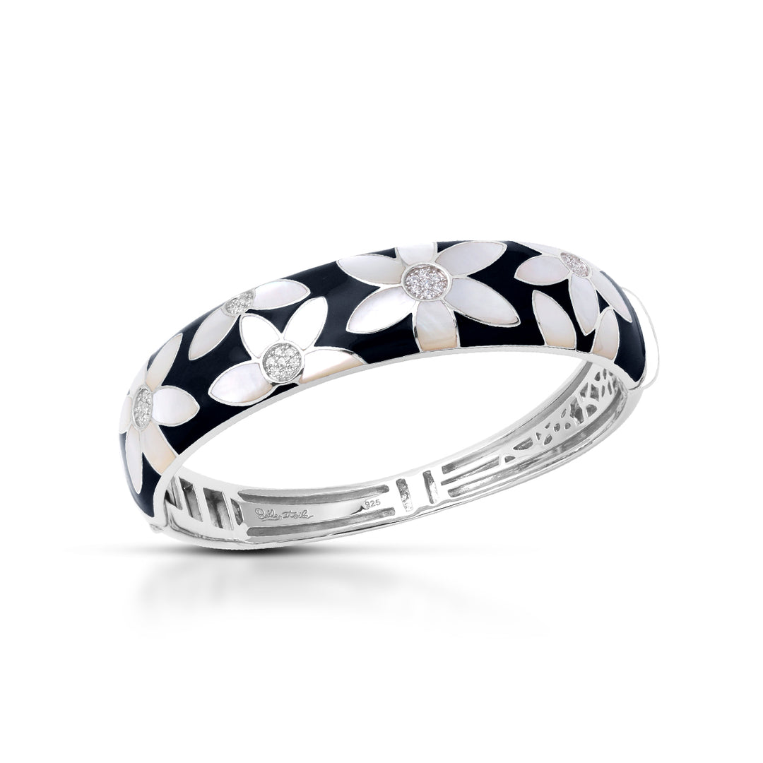 Belle Étoile Moonflower Bangle Bracelet